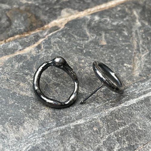 Image of Silver Ring Studs