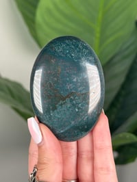 Image 1 of XL BLOODSTONE PALMSTONES (1)