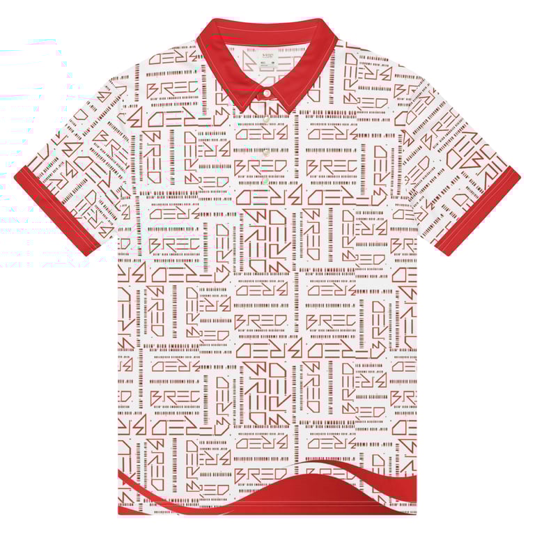 BRED INC Monogram slim fit polo Image 2
