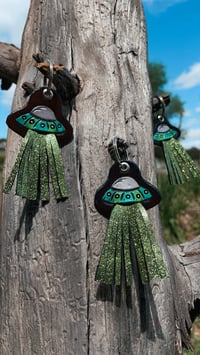Green Glitter UFO