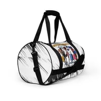 Image 3 of Catching Flight All-over print gym bag