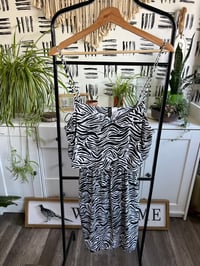 Image 1 of H & M white and black dress