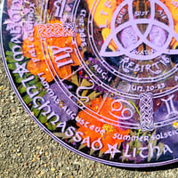 Image 5 of Purple & Orange Wheel of the Year