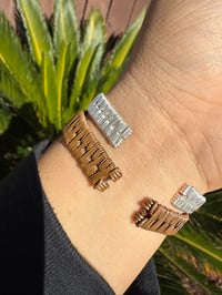 Image 6 of Blue Kyanite Sterling Silver cuff