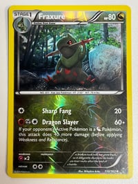 Image 1 of Fraxure - XY - BREAKthrough - Reverse Holofoil - Lightly Played