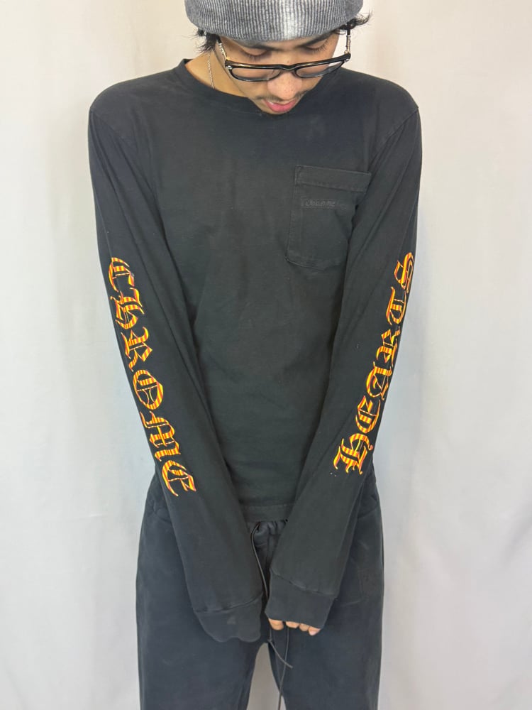 Image of Chrome Hearts Striped Vine Dagger Tee