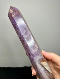 Image 6 of Large Lace Agate with Amethyst Generator #2840