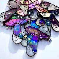 PRE-ORDER LISTING- Catch a Falling Star Mushroom Suncatcher