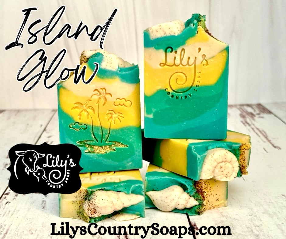 Image of Island Glow Goat Milk Soap
