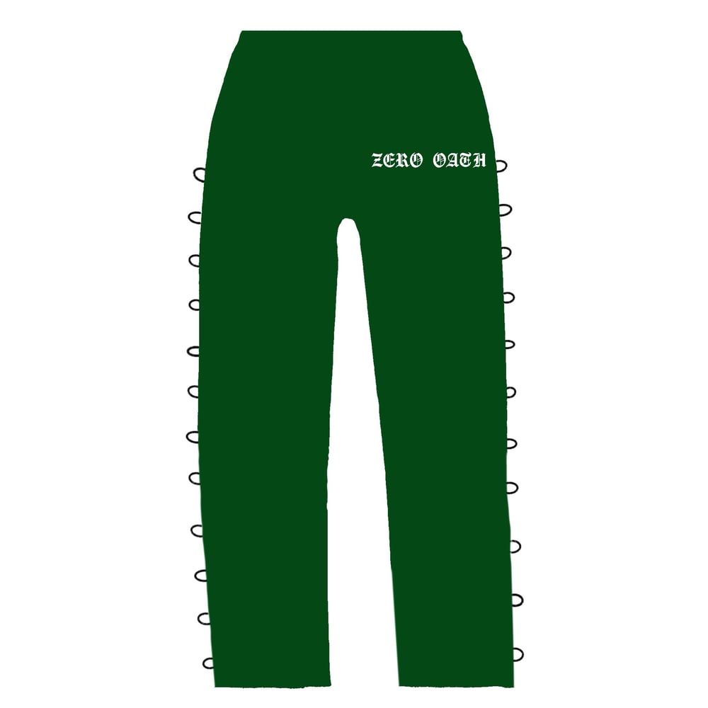 Looped Track Pants (Green)