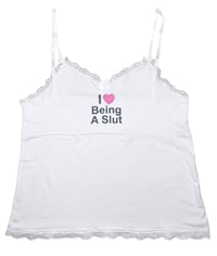 Image 1 of i love being a slut tank top