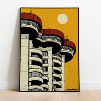 Torres Blancas estilo cómic 