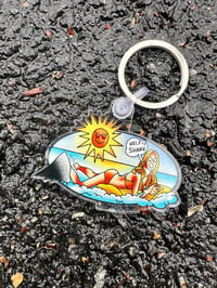 Jaws Billboard keychain 