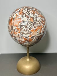 Image 7 of Large Money Agate Sphere Statement Piece #2853