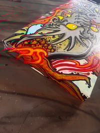Image 3 of Teal Dragon Fire (ORIGINAL)