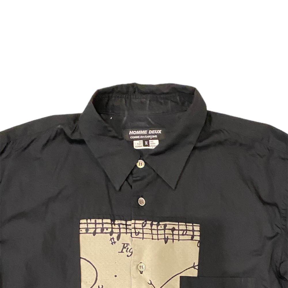 Comme Des Garcons Homme Deux AD2019 Music Shirt   