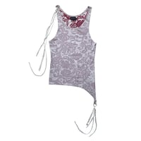 RED LACE TORR TANK 