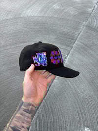 Image 4 of  HOLOGRAM BLACK MULTI TONE PITTSBURGH PIRATES CUSTOM FITTED CAP