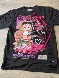 Large Betty hoodie lace destroyed 