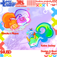 Image 1 of [TOUHOU] Sukusuku Stickers