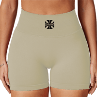 Image 2 of High Waisted Biker Shorts