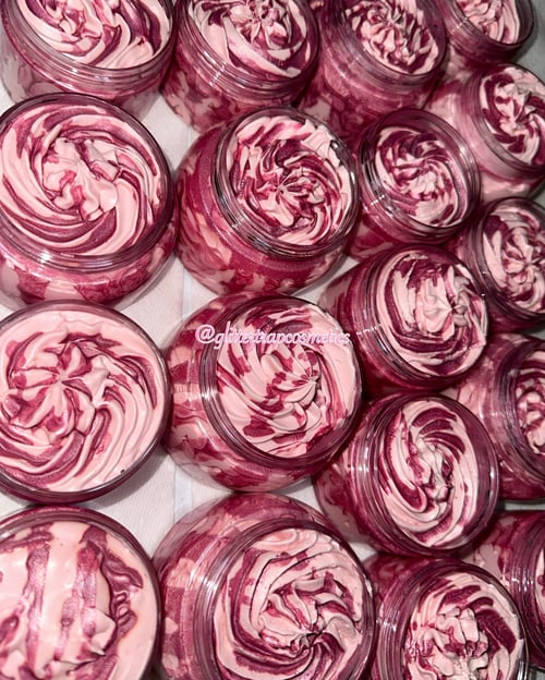 Image of Rose & Geranium🌹🌸 Shimmery✨Organic Whipped Body Butter🧈