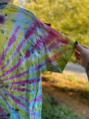 Image of LARGE Disrespect Your Surroundings Tie Dye Shirt 