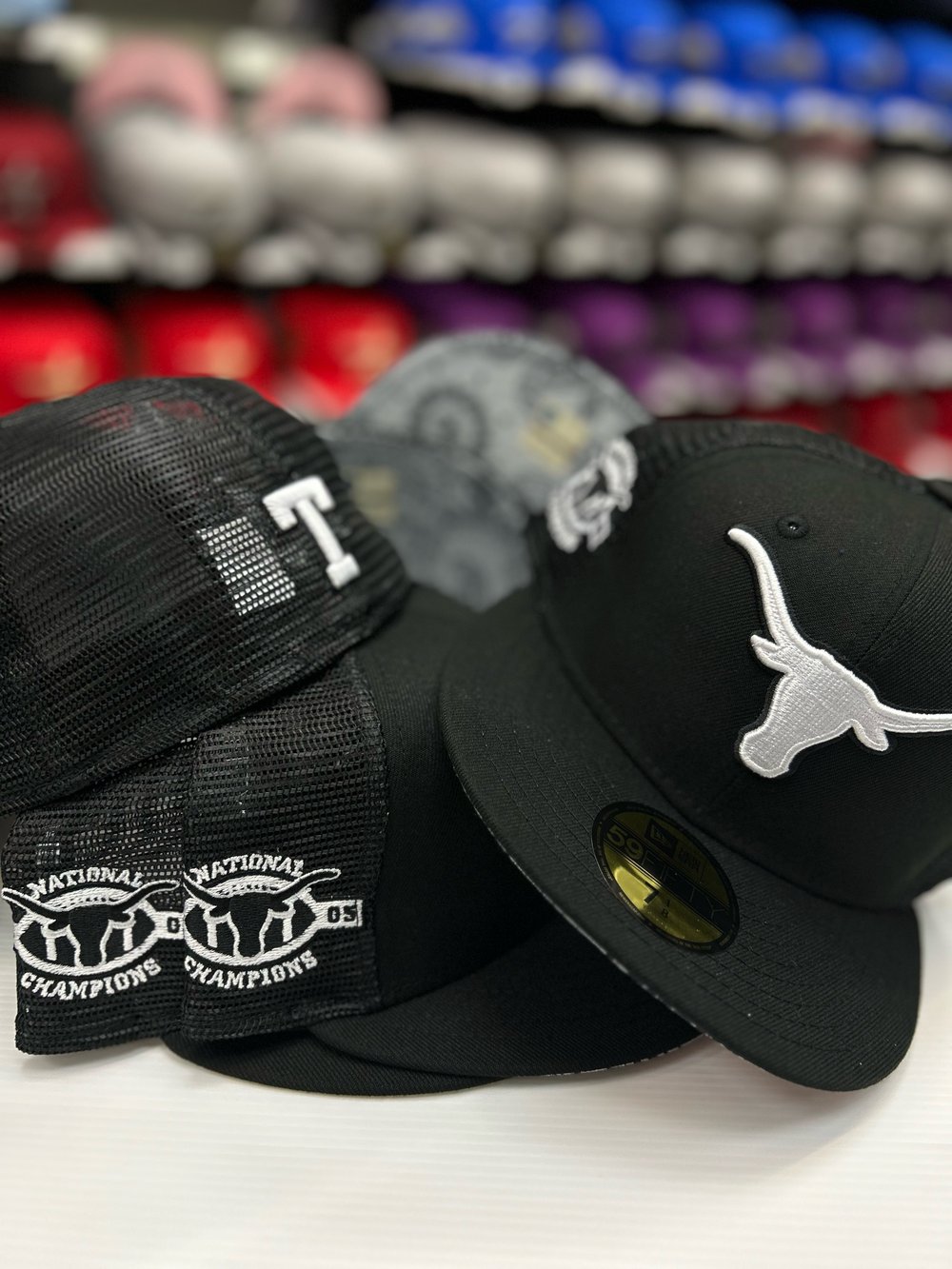 New Era 59Fifty Trucker Black/White/Grey Paisley UV 