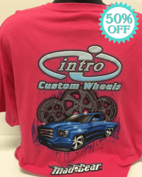 Image 1 of "Twin Turbo" Pink T-Shirt