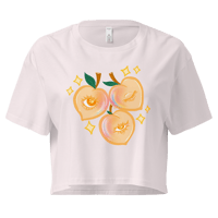 Image 4 of Peaches and Sparkles Women’s crop top