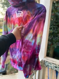 Image 6 of MEDUIM Mom I’m Scared Come Pick Me Up Tie Dye Hooodie