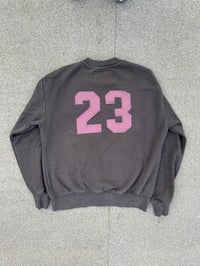 Image 3 of Hardcore 23 Sweatshirt - black / mauve 
