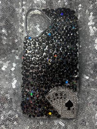 Image 1 of  New Queen of cards, ring socket iPhone case