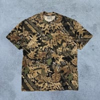 2000s MOSSY OAK REAL TREE CAMO TEE - SIZE LARGE