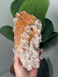 Image 1 of DOUBLE SIDED ORANGE COLOBIAN NEEDLE QUARTZ