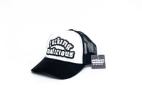BLACK TRUCKER HAT