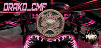 Image 1 of CM skull 🔥Crossbats ⚾️-BRET”HITMAN”HART double sided Blip