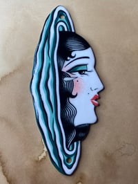 Image 3 of Cry Me A River - porcelain wall plaque