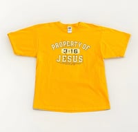 Image 1 of VTG 90s Property Of Jesus 3:16 Tee Sz XL