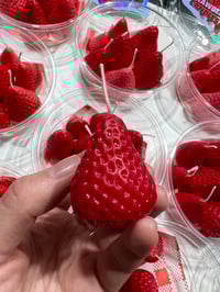 Image 3 of STRAWBERRY CANDLE PACK