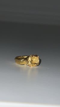 Image 2 of Yellow stone ring