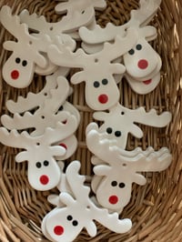 Image 1 of Ceramic Rudolph the Reindeer decoration