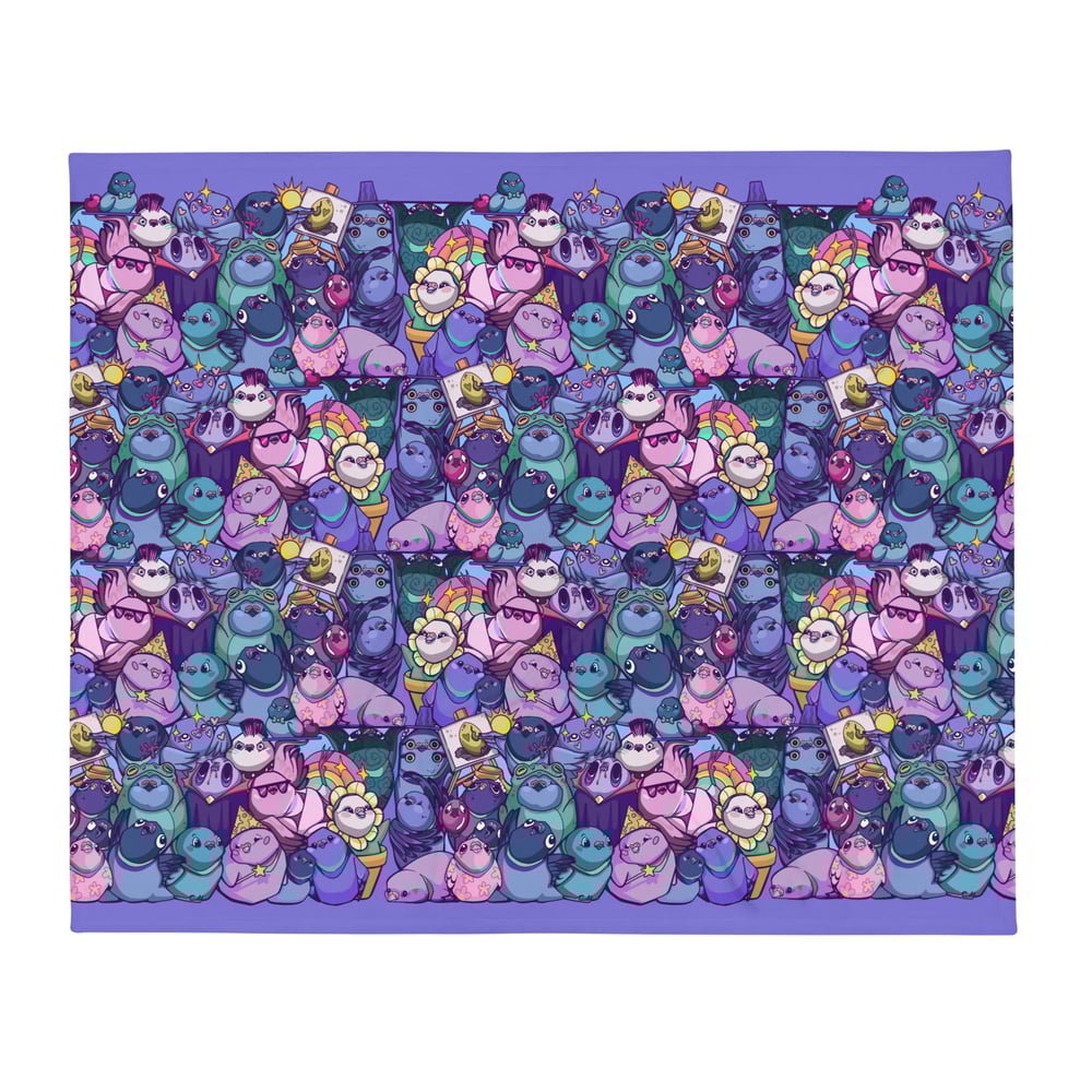 Image of Plaid tout doux Colombomania