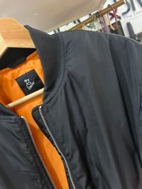 Image 2 of Black flight jacket 