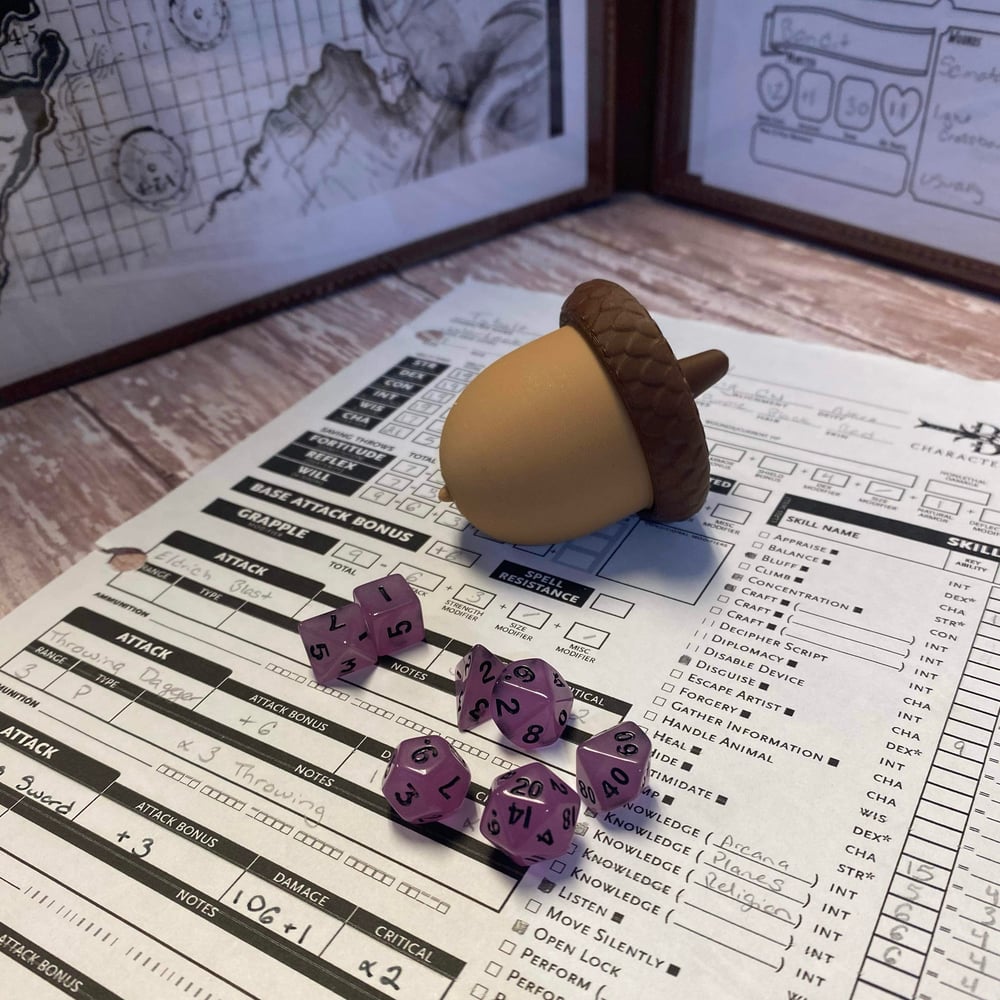 Mystery Mini Dice Acorn