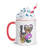 Love Manicurist Worker Mug with Color Inside