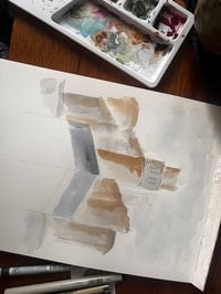 Image 3 of Kaaba & Nabawi (original painting)