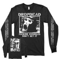 DROPDEAD "Monkey / Fucking Assholes" Longsleeve