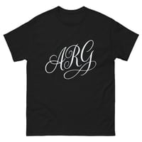 Image 1 of arg black tee