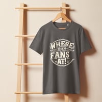 Image 3 of Where Them Fans At-Unisex  organic mid-light t-shirt